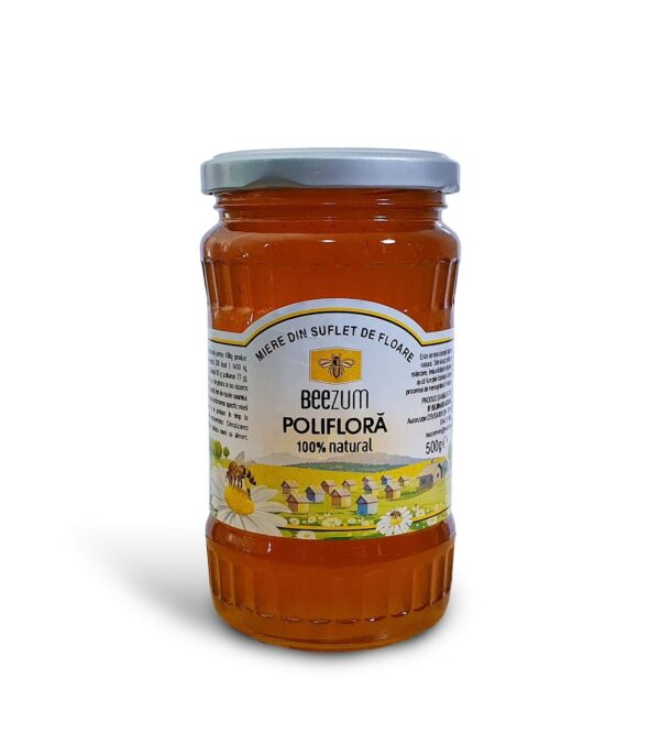 Miere Poliflora 500g Beezum